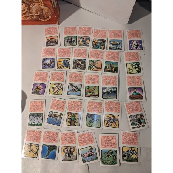 Jumanji Seek to Find Board Game Fantasy Adventure in Wooden Box 2-4 Players 8+ - Picture 8 of 11